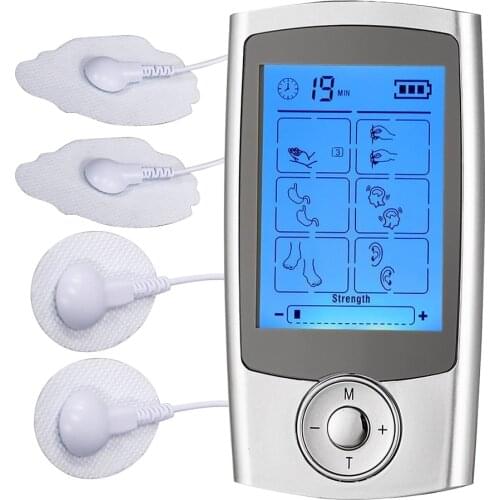 Electric Tens Relax Muscle Stimulator EMS Acupuncture Body Massage Digital Therapy Slimming Machine Electrostimulator NEW