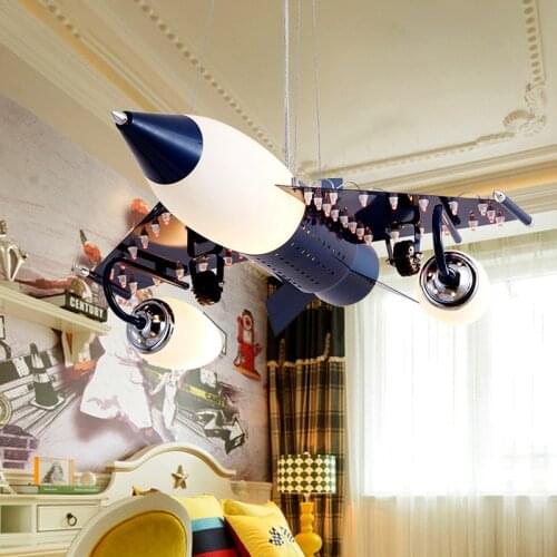 Fighter droplight children sitting room dining-room droplight eye safety material entertainment sitting room chandelier