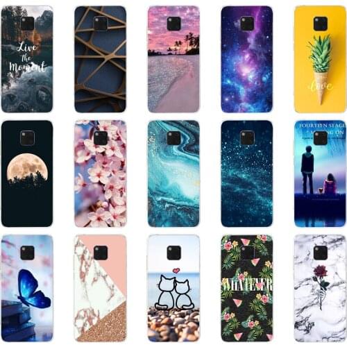 N Soft Case For Huawei Mate 20 pro Transparent Silicone Phone For Huawei Mate 20 Cover Coque Capa for mate 20
