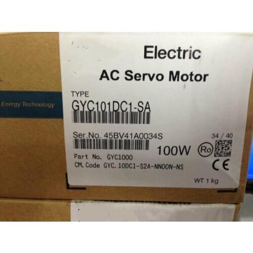 NEW&ORIGINAL AC Servo MOTOR GYC101DC1-SA
