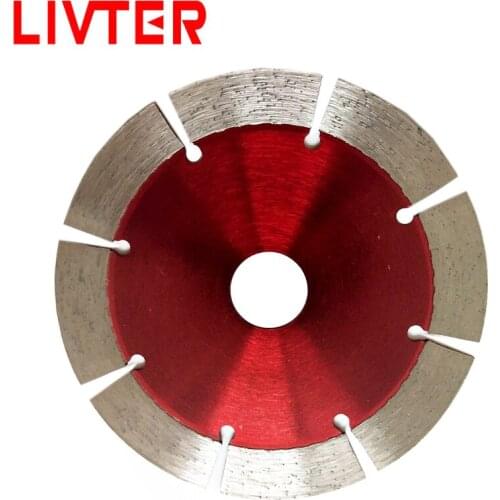 LIVTER durable segmented granite bridge saw blade 114mm diamond cutting disc for masonry brick concrete stone