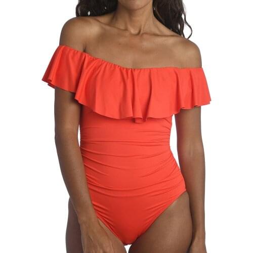 Seashy Orange Swimwear