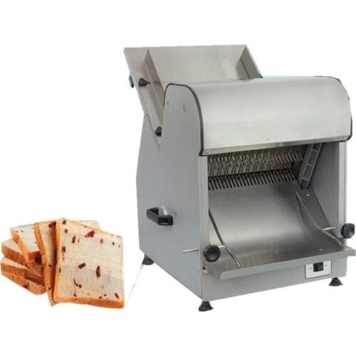Small Toast Bread Slicer Peeler Machine for Bakery Toast Sandwich Slicing Cutter Machinery