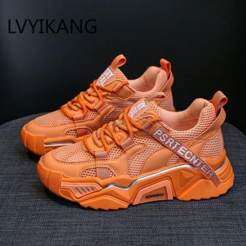 Women Fashion Shoes Color Casual Sport Sneakers Female Trend Casual Women Vulcanize Shoes Comfortable Mesh Womens Shoes
