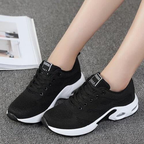 Ladies Trainers Casual Mesh Sneakers Pink Women Flat Shoes Lightweight Soft Sneakers Breathable Footwear Basket Shoes Plus Size