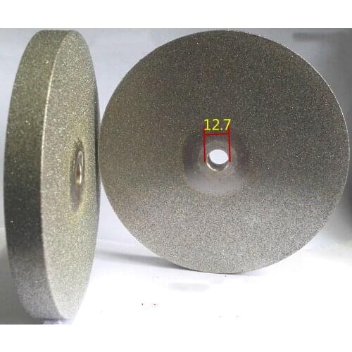 1pcs 6" inch 150x15mm12.7 Hole Diamond Tungsten Steel Gem Alloy Grinding Wheel 150x15x Sand on Three Sides