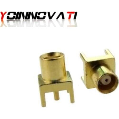 20pcs/lot MCX-KE connector RF Connectors MCX female straight connector PCB Installation straight connector