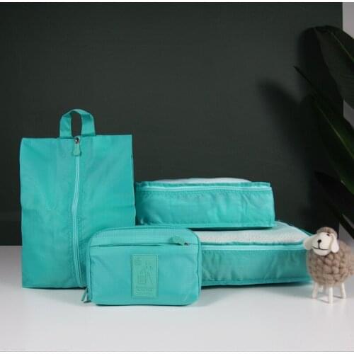 4pcs Multifunction Cosmetic Bag Travel Make Up Bag Zipper Makeup Case Toiletry Wash Functional Organizer Storage Pouch G8