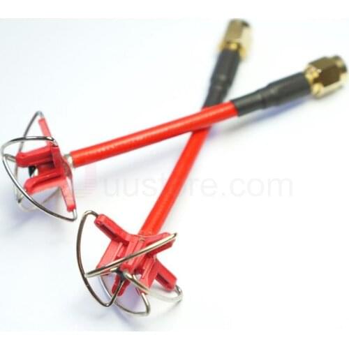 1 Pair/2PCS FPVOK 5.8GHz FPV 4 Leaf Clover AV Transmission RHCP Antenna For Camera Drone DJI Phantom 3