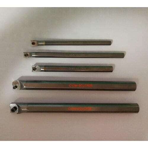 C08H-SCLCR06 Carbide Internal Turning Lathe Bar Tool Holder For CCMT06, Used on CNC Lathe Machine,shockproof