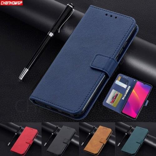 Case For OPPO Realme C11 6 6s 5 Luxury Leather Wallet Flip Cover For OPPO A5 A9 2020 A52 A92 A31 Soft TPU Phone Bags Cases Funda