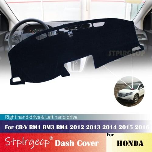 For Honda CR-V RM1 RM3 RM4 2012 2013 2014 2015 2016 Anti-Slip Dashboard Cover Protective Pad Car Accessories Sunshade Carpet