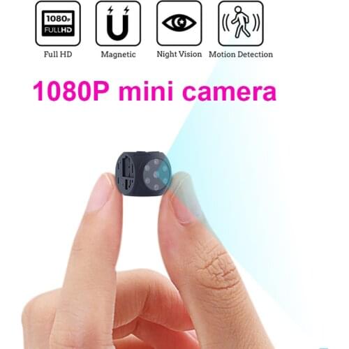 Mini Camera Full HD Video 1080P DV DVR Micro Cam Motion Detection with Infrared Night Vision Camcorder Support Secret TF Card