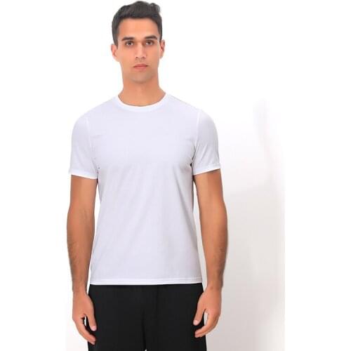 2021 Mens T-Shirt Fashion Round Neck Top Cotton Clothing Short Sleeve Summer Clothes Solid Color T-Shirt for Both Men and Women