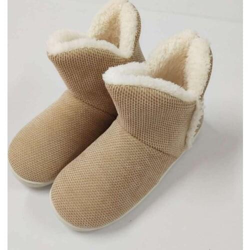 SunNY Everestmen shoes unsex house floor shoes no-skid home slippers rubber sole winter warm boots wool shos