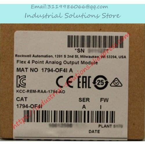 New 1794-OF4I Industrial Control PLC Module 17940F4I 1794-0F41