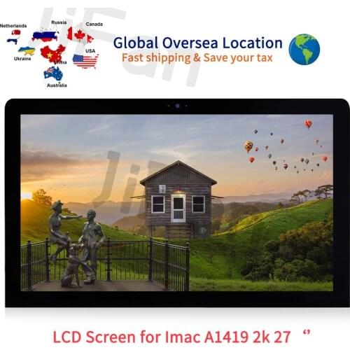 Original For 27'' iMac LCD Full Complete Assembly Screen Replacement Panel A1419 2K LM270WQ1 SD F1 2012 2013