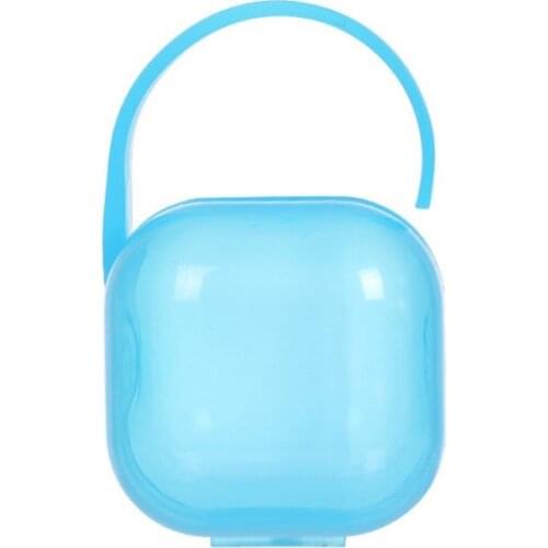 Baby Kids Portable Nipple Box Pacifier Cradle Case Holder Soother Box Infant Children Dustproof Toothbrush Box Storage Hot Sale