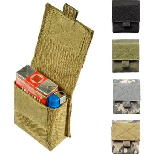 CQC Military 1000D Tactical Molle Pouch Utility Mini Wallet EDC Tool Gadget Waist Pack Airsoft Paintball Outdoor Hunting Mag Bag