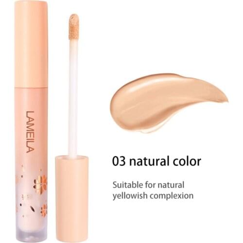 3 Colors Face Makeup Concealer Liquid Foundation Contour Palette Lasting Concealer Natural Cover Dark Circles Concealer TSLM1