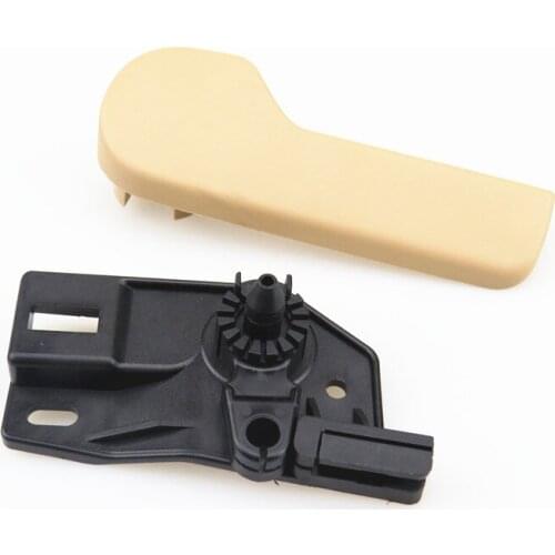 AZQFZ Beige LHD Hood Release Handle +Bracket For VW Golf Polo Bora Beetle Octavia Fabia Seat Leon Altea Ibiza Toledo 1J1 823 533