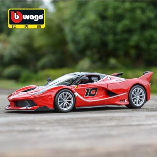 Bburago 1:24 Ferrari FXX K Sports Car Static Die Cast Vehicles Collectible Model Car Toys