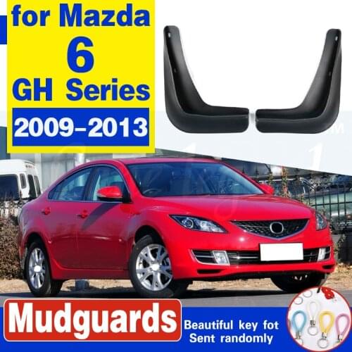 2Pc Front L/R Car Mud Flaps For Mazda 6 2009-2013 GH Series Mudflaps Splash Guards Mud Flap Mudguards Fender 2010 2011 2012