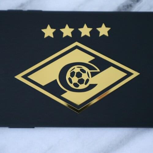 CK3399#9*7cm Spartacus 3D cool nickel metal car stickers decals for Car Styling Laptop