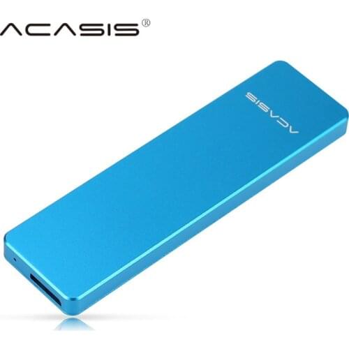 Acasis FA-2423 SSD Enclosure Hard Disk Drive Box for M2 NGFF M.2 SSD Case for External SSD USB3.0 USB 3.0 Case 2242/2260/2280