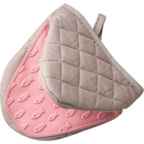 Hot High Quality Silicone Anti-scalding Oven Gloves Kitchen Silicone Gloves Tray Dish Bowl Holder Baking Insulation Hand Clip