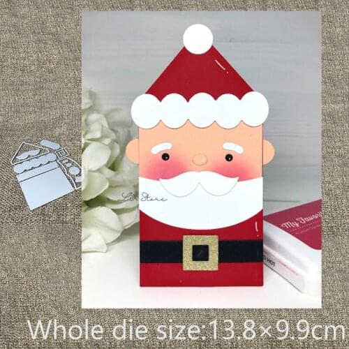 XLDesign Craft Metal Cutting Die Stencil Santa Claus decoration Scrapbook Paper Card Craft Album DIY Embossing Die Cuts