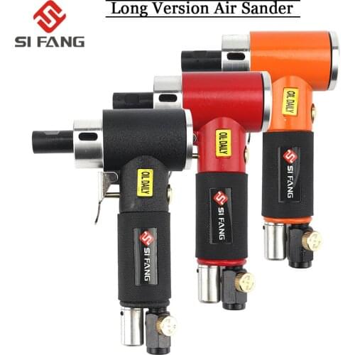 NEW Air Sander Lengthen Polisher Pneumatic Mini Sander Set 2/3inch Disc Auto Beauty Woodworking Long Version