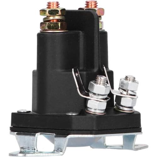Bistable relay solid state relay Solenoid Switch 3 Pole Terminal Starter Relay 12V for MTD 109946 146154 1753539 AM138497 off