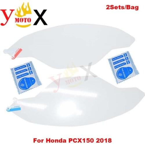 Scooter Motorcycle Speedometer Instrument Dashboard Cluster Scratch Panel Screen Protection Film For HONDA PCX150 PCX 150 2018