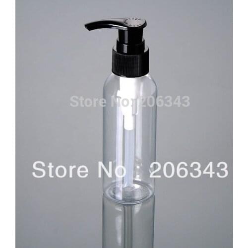100ml BLUE/TRANSPARENT/WHITE PET BOTTLE or blue toilet water bottle or lotion bottle with press pump