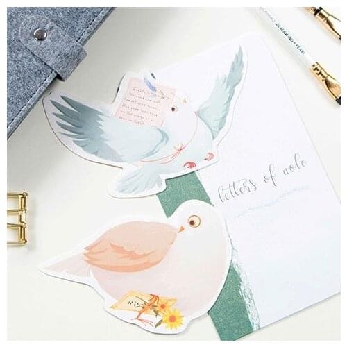30pcs carrier pigeon send love style card multi-use as Scrapbooking party invitation DIY gift card message card postcard