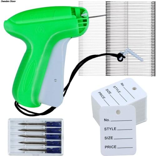 5 Needles Clothes Garment Price Label Tags Gun Marking DIY Apparel Tagging Guns Sewing Craft Tools NEW