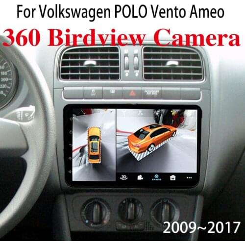 For Volkswagen VW POLO Vento Ameo 6R 6C 61 2009~2017 Car Stereo Multimedia Audio Navigation GPS Navi Radio CarPlay 360 BirdView