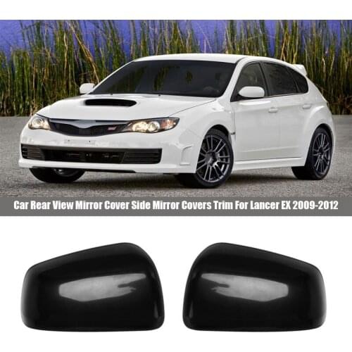 Car Rear View Mirror Cover Side Mirror Covers Trim for Mitsubishi Lancer EX 2009-2012