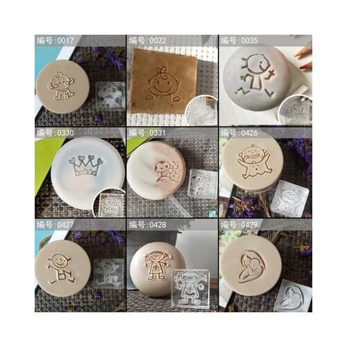 Baby handmade soap standard Mini soap diy stamp seal chapter