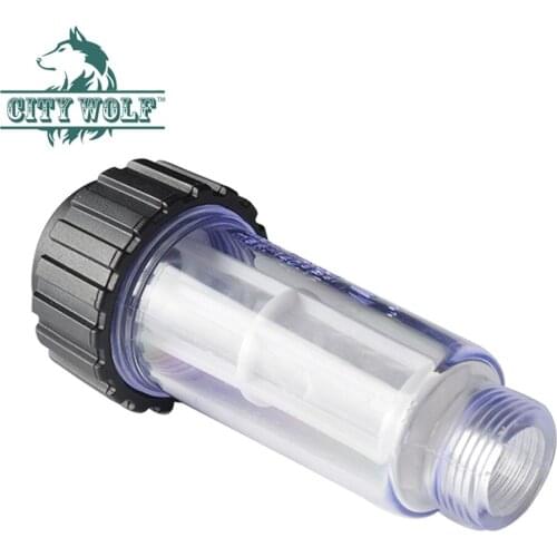 Car washer inlet Water Filter 3/4 Female and Male thread strainer filter screen high pressure washer accessory car cleaning part