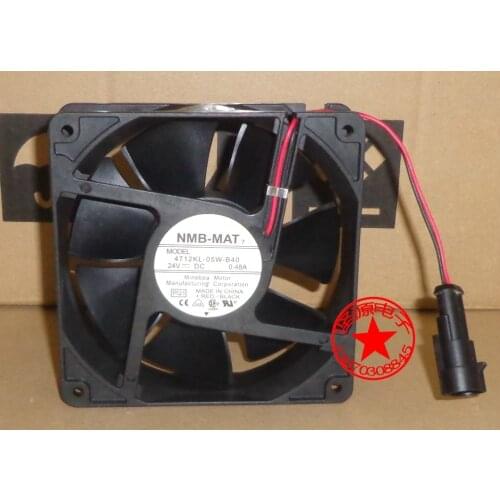 NMB 4712KL-05W-B40 PQ1 Server Cooling Fan DC 24V 0.48A 120x120x32mm 2-wire