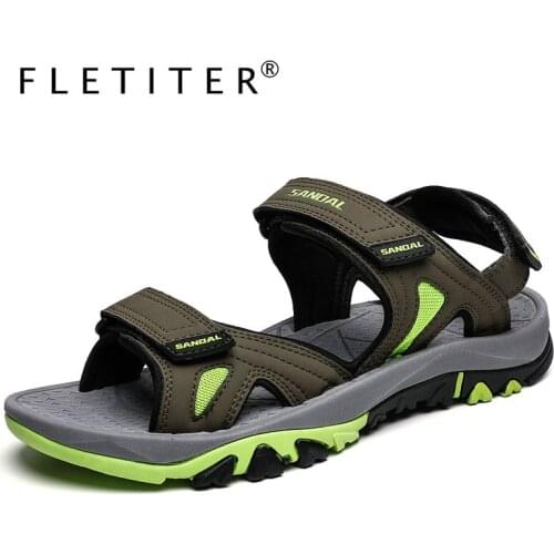 Mens Sandals Vietnam Summer Breathable Walking Men Shoes Lightweight Gladiator Male Sandals for Man Water Footwear 2021 New