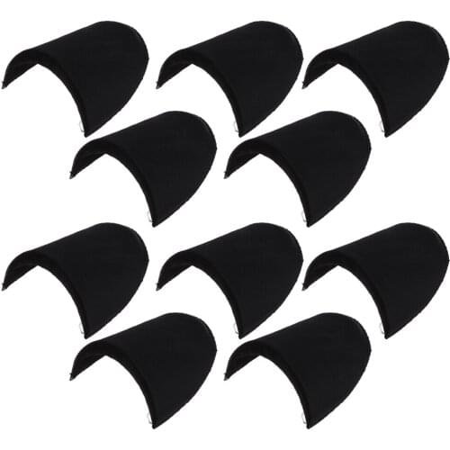 Set of 5 Pairs Foam Shoulder Pads - Suitable for Use in Jackets and Coats Women Men Clothing Accessories