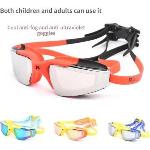 Swimming Goggles Adults UV Anti Fog Diving Glasses Professional Natacion Waterproof Silicone Soft Pool Swim Eyewear