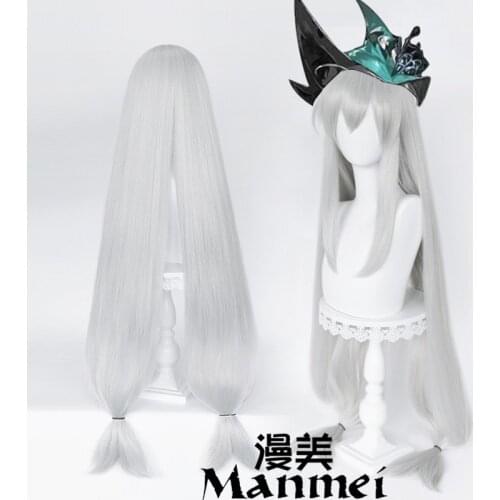 Game Arknights Skadi the Corrupting Heart Cosplay Wig Halloween Christmas Fancy Party Props for Carnival Comic Show