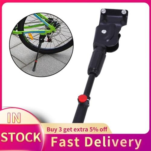 Adjustable Bicycle Kickstand Mountain Bike Mtb Aluminum Side Rear Kick Stand Bicycle Accessories Hot Sale Bike Kickstand