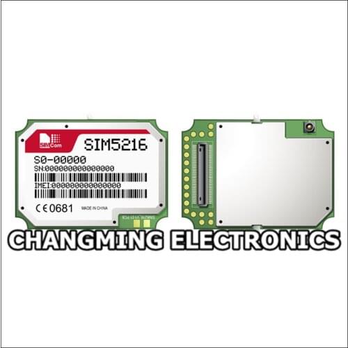 SIM5216E SIMCOM Multi-frequency HSDPA/WCDMA/GSM/GPRS/EDGE module, descending rate of up to 3.6 Mbps HSDPA data transmission 1PCS