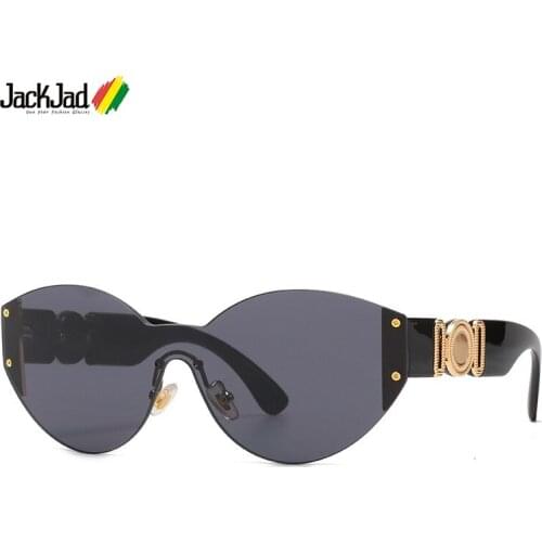 JackJad 2021 Cool Unique Rimless Style Luxury Sunglasses Women Men Fashion Modern Brand Design Sun Glasses Oculos De Sol 2224