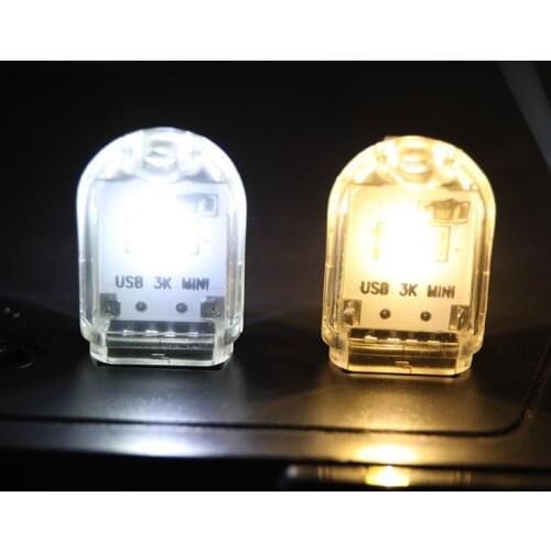 USB LED Book Lights SMD 5630 5730 LED Bulb 5V Power Input White 5000-6500K Warm White 3000-3500K USB Night Light